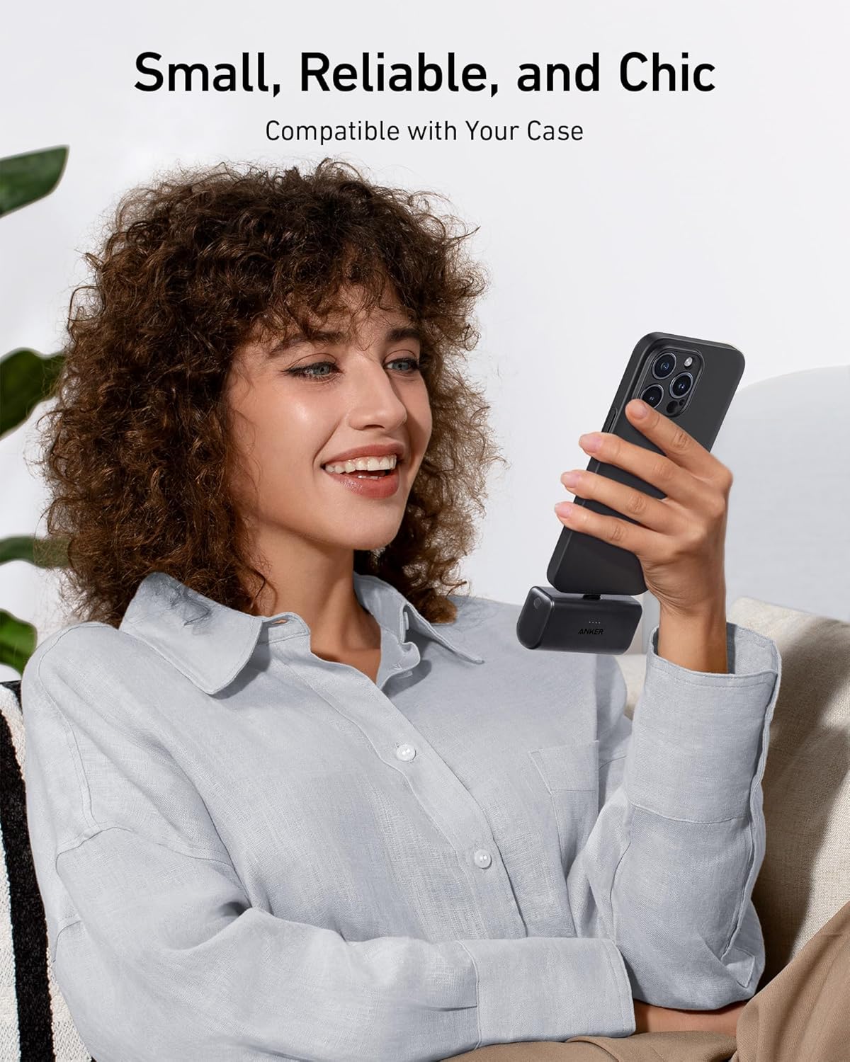 Anker Nano Powerbank 22.5w Type-C Connector